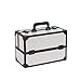 Produktbild Kosmetische Speicherbox, KosmetikCase Large Capacity Professional Cosmetic Bag Simple Multi-Layer mit Makeup Portable Portable Special Storage Box,White