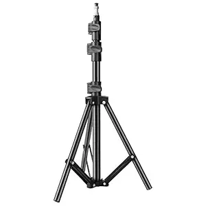 GDP 7.5 Feet Long Tripod Stand for Self Video Shoot|DSLR Camera|You-tubers|Video Shooting Studio Etc.Compatible with All Smartphones & Tablets Color