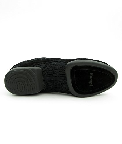 1571 Rumpf Samba Dancesneaker Salsa Jazzdance Zumba Hip Lindy Hop Gymnastik Trainings Hallen Aerobic Schuhe Farbe schwarz - 6