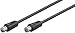 Produktbild Durchschleifkabel DVB-C (Loop Kabel, 20 cm, Koaxial Stecker auf Koax Kupplung)