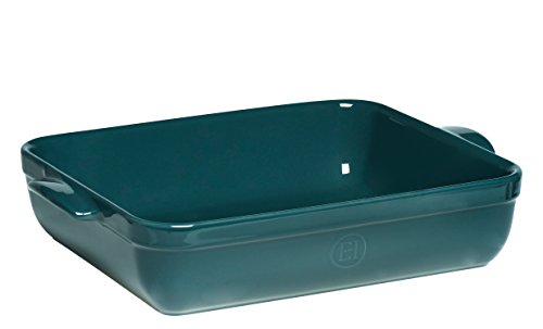 Emile Henry EH979644 Gratinform Rechteckig, Bleu pavot