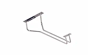 Levon Modern Red Wine Goblet Glass Hanger | Stainless Steel Holder Hanging Rack Shelf Bar Party Drink Supply (Single)