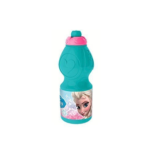 Disney Frozen 755732 - Sportflasche, 400 ml, 7 x 7 x 18 cm