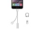 ECell BasicsTM Lightning to 3.5mm Audio Jack Adapter + Charger Cable (2 in 1) Compatible With Apple iPhone 7 Plus / iPhone 7 + (Color May Vary) RS.395.00