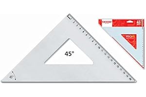 Arda Alluminio Squadra cm. 25/45