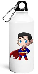 AR SuperMan Bottle | Customized SuperMan Water Bottle For Kids, Boys, Girls | Customomized Gifts - (750 ML)