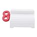 Produktbild SUNSKYOO Rollende Zahnpasta-Schlauchpresse Easy Squeeze Dispenser GesichtsschaumpresseBadezimmer-Zubehör, rot