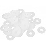 1000 Rondelles D’isolation Plastique Blanc 7x3x1 Mm - Lot économique Uxcell Pour Bricolage électronique