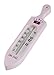 Produktbild Rotho Babydesign Little Princess StyLe! Badethermometer, Ab 0 Monate, Quecksilberfreie Messflüssigkeit, StyLe!, Rosa, 200570208BH