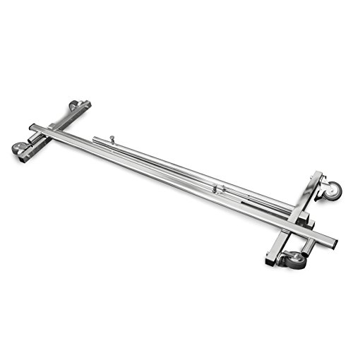 Reiserollständer höhenverstellbar klappbar verchromt (150cm Breite) - 8
