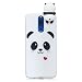 Produktbild Everainy Huawei Mate 10 Lite Silikon Hülle 3D Weiß Panda Muster Ultradünn Hüllen Handyhülle Gummi Kompatibel für Huawei Mate 10 Lite Schutzhülle Stoßfest TPU Gel Stoßstange Cover (Panda)