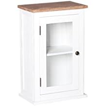Suchergebnis auf Amazon.de für: Badezimmerschrank mit Glastüren Weiß