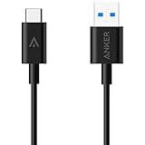 Anker USB-C to USB 3.0 Cable (3.3ft) (C to A) with 56k Ohm Pull-up Resistor, for Galaxy Note 7, the new MacBook, ChromeBook Pixel, Nexus 5X, Nexus 6P, Nokia N1 Tablet, OnePlus 2 and More USB Type-C Devices
