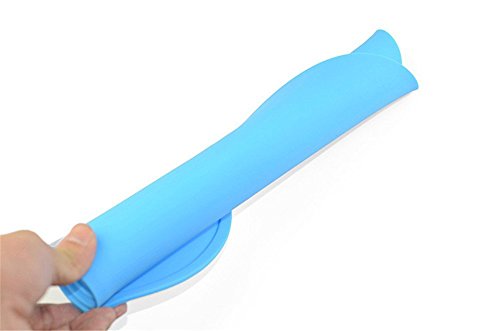 DaoRier Silikon Platzdeckchen Platzsets Kinder Tischset Wasserdicht Mahlzeit Matte Rutschfeste Potholder Wolke Geformte (Weiss) - 5