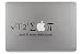 Produktbild I ate some pie math Mathe Apple MacBook Air Pro Aufkleber Skin Decal Sticker Vinyl (17")