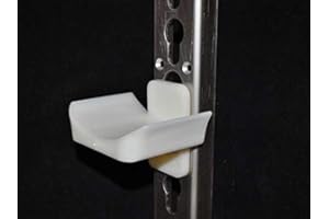 Nedlandic Satz von 10 Stangenauflagen Kunststoff, 25 mm tief