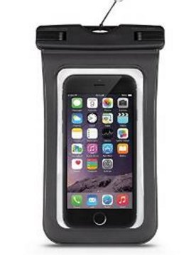 Custodia Impermeabile Borsa da Spiaggia per Smartphone - aloiness Case Beach Bag per Telefono Cellulare in Trasparente - Protezione Acqua Sabbia - Astuccio Smartphone Outdoor