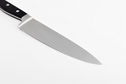 Heiso Kochmesser, Klingenlänge 20cm, Gesamtlänge 33cm, Großes Allzweckmesser, Küchenmesser, 10 Jahre Garantie - 3