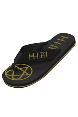 Preisvergleich Produktbild HIM - M - Gray Logo Herren Sandale