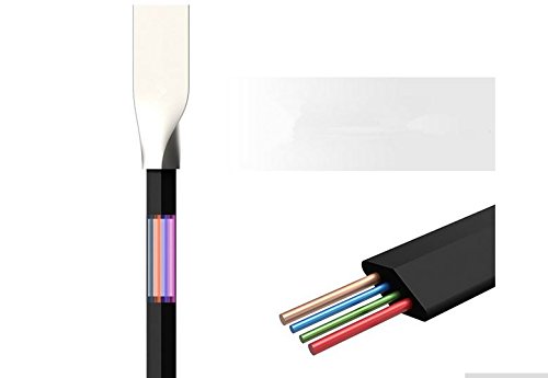 Hochwertiges Schnelllade und Daten-Sync Micro USB Kabel für iPhone 6 6s Plus 5s 5 iPad mini Ladekabel mit 3D Zink-Legierung benisto (Blau) - 5