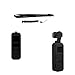Price comparison product image Kismaple Protective Case Cover with Lanyard for DJI Osmo Pocket Protector Shock Proof Silicone Cover with Adjustable Neck Strap (Black)