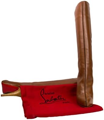 Internationalbrandsdiffusion Christian Louboutin Brown Leather Knee High Boots EU 36.5/UK 3.5