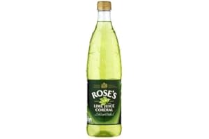 ROSE'S Rose Lime Juice Cordial - 2 x 1 litre