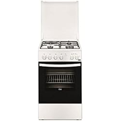 Faure FCM540GCWA four et cuisinière Noir, Blanc Combi A - Fours et cuisinières (Cuisinière, Noir, Blanc, Rotatif, Devant, émail, Bas)