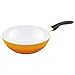 Produktbild Culinario 051573 Wokpfanne ø 30 cm mit Induktionsboden, gelb / weiß