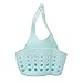 Produktbild EUCoo Sink Tasche Tragbare Hause KüChe HäNgen Abflussbeutel Korb Bad Speicher Werkzeuge Sinkenhalter(Blau)