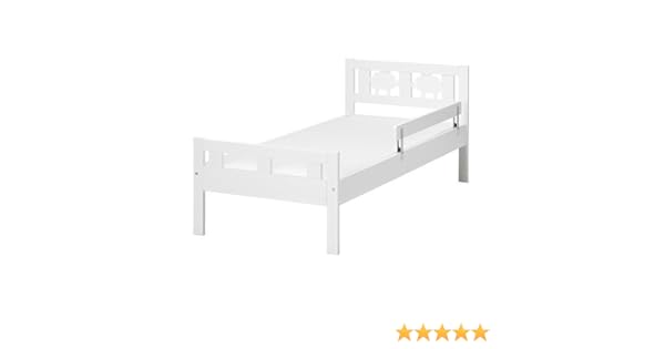 Ikea Kritter Jugendbettgestell Mit Lattenrost 70x160 Mit Absturzsicherung Massivholz Kiefer Amazon De Kuche Haushalt