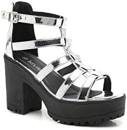 YourPrimeOutlet Womens Bethany Cleated Fisherman Sandals - 4