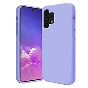 Cases Compatible with Samsung A32 4g Case Samsung Galaxy A32 5g Phone Case Silicone Shockproof Full Protective Case (Purple, Samsung A32 5g)