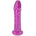 Produktbild S&H 7.87 Zoll Penis Anal Plug - manuelle Massage zur Stimulierung der Vagina und G Punkte um den Höhepunkt zu genießen - weiche und bequeme Erwachsene Spielzeug purple