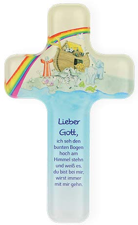 Butzon & Bercke 610004 Kinderkreuz aus Acryl Arche Noah