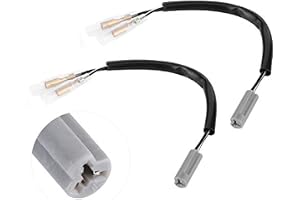 Blinkers kabelkontakter indikatoradapterkabel för motorcykel motorcykel blinkers kabeladapter 7,5 tum blinkers kabeladapter p