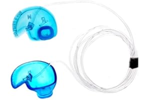 DOC'S PRO PLUGS Doc's Proplug DSL5B Non Vented W/Leash, Medium, Blue