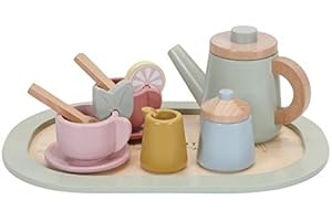 Tiamo Little Dutch 7006 Juego de té de Madera Pastel