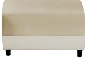 MIECOAE Stool Covers Square Rectangular Footstool Cover Stretch Ottoman Cover, Thicker Stretch Pouffe Cover Foot Stool Jacquard Velvet Slipcovers With Elastic Bottom, Machine Washable (Color : #16, Size : 4