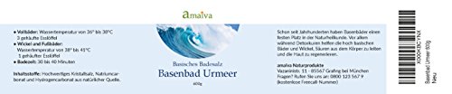 Basenbad Urmeer (Basisches Badesalz 500g – für einen pH-Wert des Wassers über 7,5) - 3