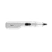 Ocathnon Hair Straightening Rotating Hair Brush Straightener Ceramic Steam Brush With Flat Iron LCD Display with Removable Water Reservoir-White