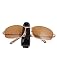 Move&Moving(TM) Eyeglasses Sunglasses Pen Black Plastic Holder Clamp Clip for Car