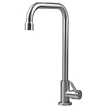 ★ Manija única: fácil de controlar el agua fría, diámetro de instalación: interfaz universal de 4 puntos