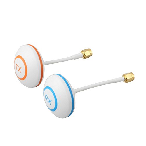 Water & Wood 5.8GHz Circular Polarized Mushroom Antenna SMA Set Tx/Rx for FPV Aerial RC UL06900