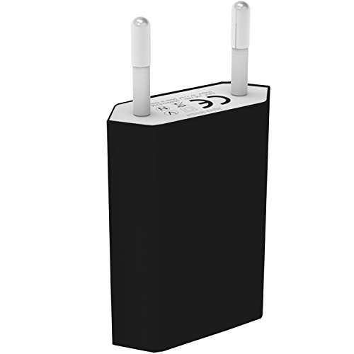 TheSmartGuard 3 in 1 Zubehör Set schwarz mit 2 x Micro USB Ladekabel / Datenkabel 3 Meter / 3m und Netzteil in schwarz für LG G3 - 5