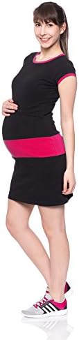 'Milkshake – Sporty Nursing and Maternity Dress Cosma " -  red - Large