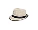Produktbild DESIGN FREUNDE Sonnenhut Sonnenschutz Hut Strandhut Strandkleidung Beachkleidung BeachwearBeachwear - Sonnenhut Schwarz