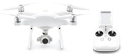 DJI Phantom 4 Pro V2.0 - Drone Quadricoptère avec Caméra 4K | Offre 30-Min de Vol | Photos et Vidéos HD | Design Élégant | 5 Capteurs Optiques | Radiocommande avec Écran Intégré
