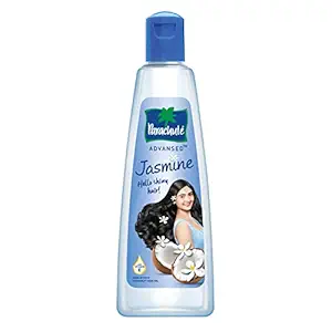 Parachute Advansed Jasmine Coconut Hair Oil with Vitamin E for Healthy Shiny Hair, Non-sticky, 500ml