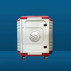Urban Choice Single Inverter Battery Trolley with Redwhite Color